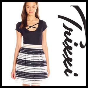 New Cap Sleeve Skater Dress